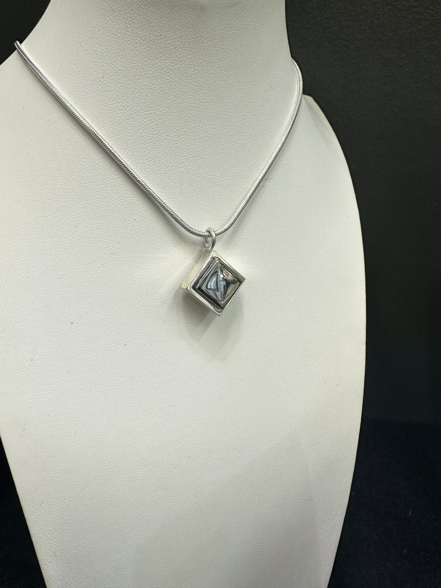 Double-sided Glass Pendant