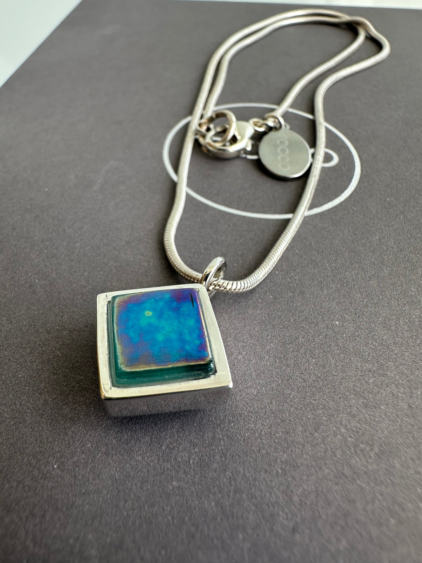 Double-sided Glass Pendant