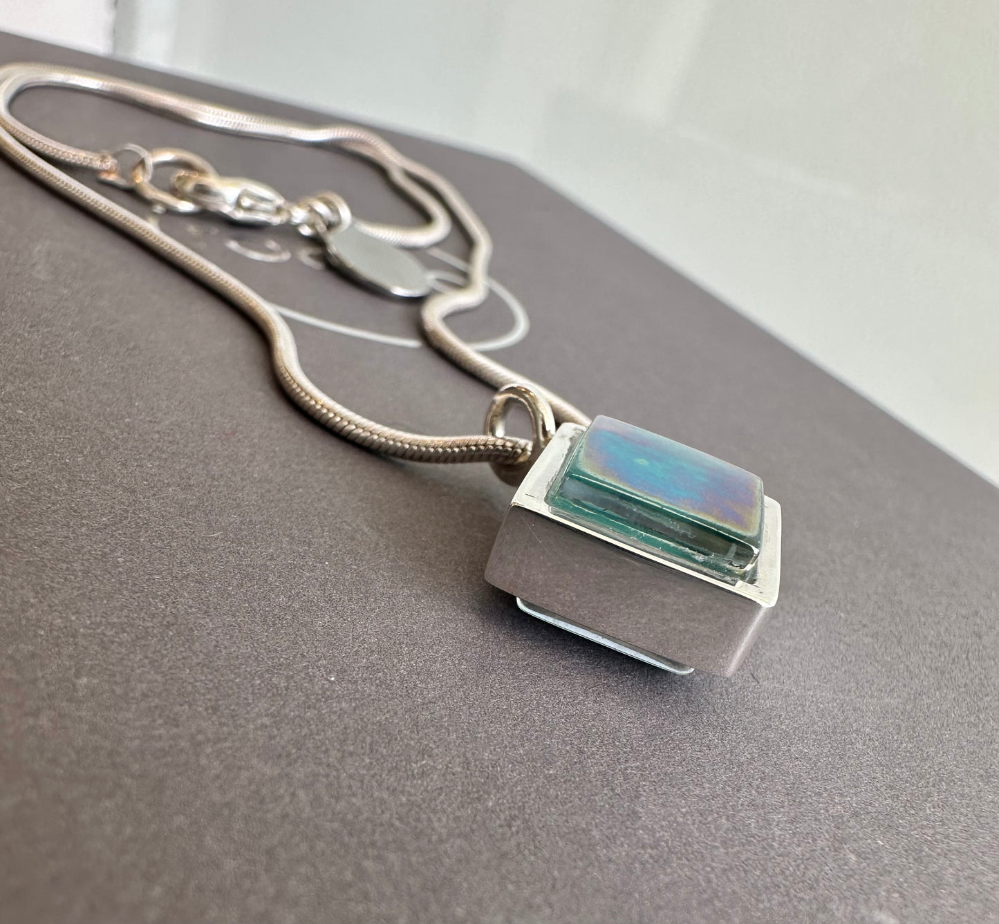 Double-sided Glass Pendant