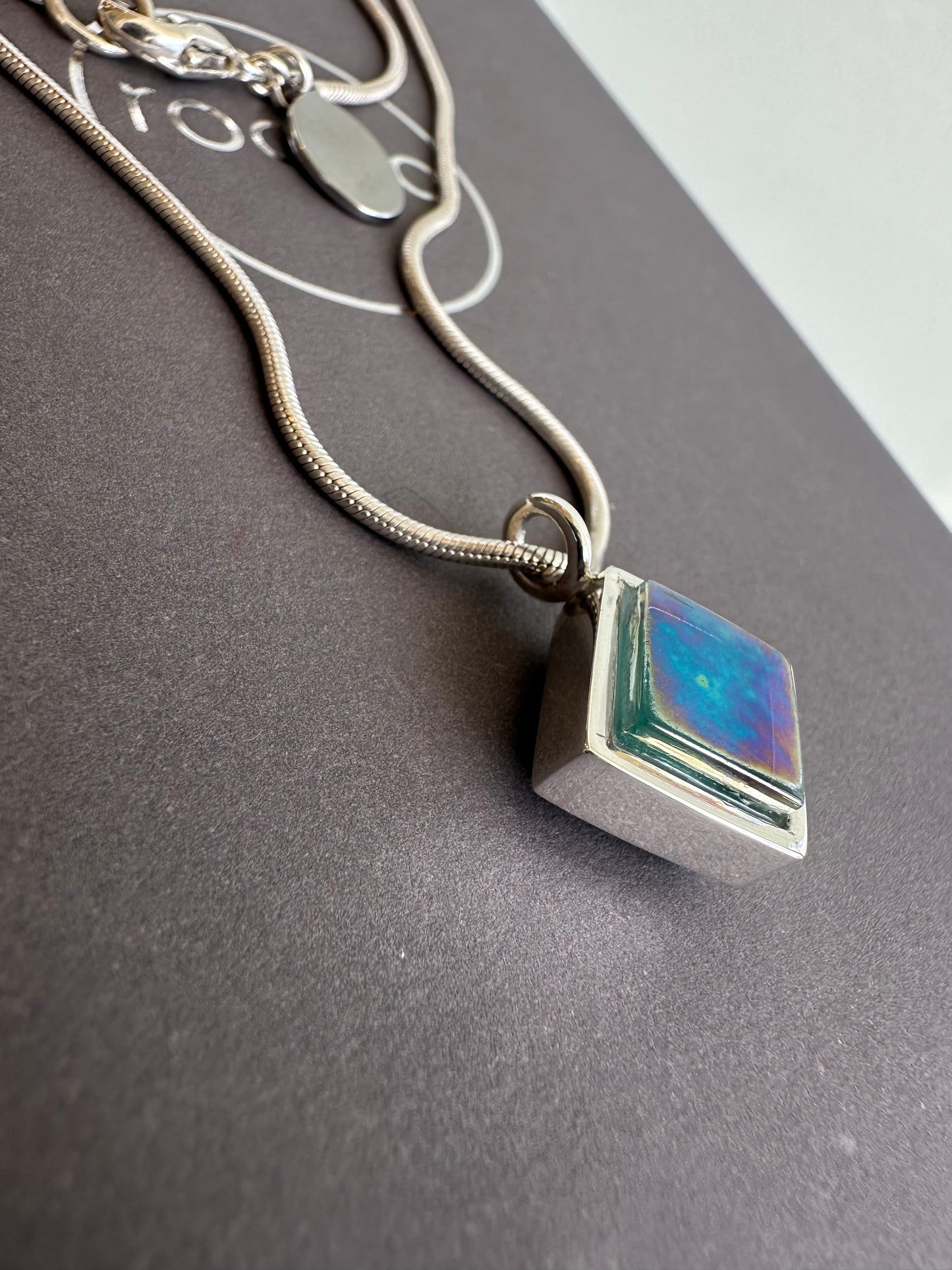 Double-sided Glass Pendant
