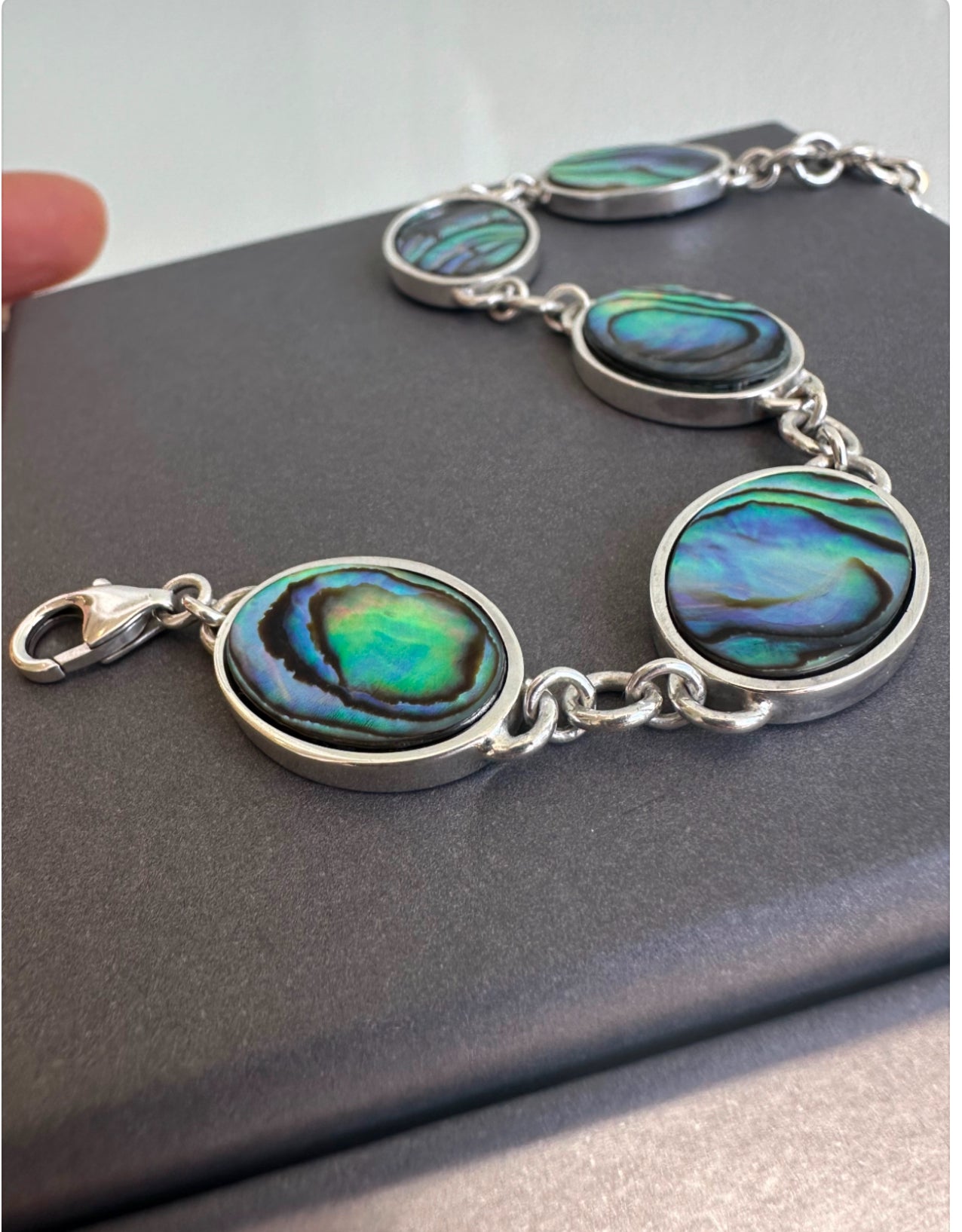 Double-sided Abalone Bracelet