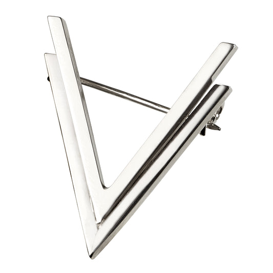 CHEVRON BROOCH