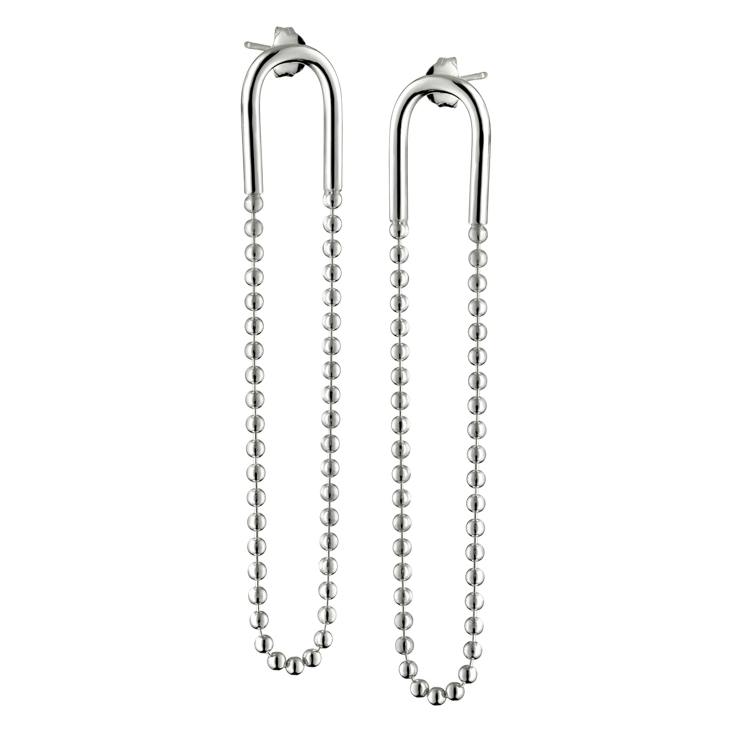 Paperclip Chain Earrings