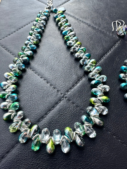 Glass Choker Necklace