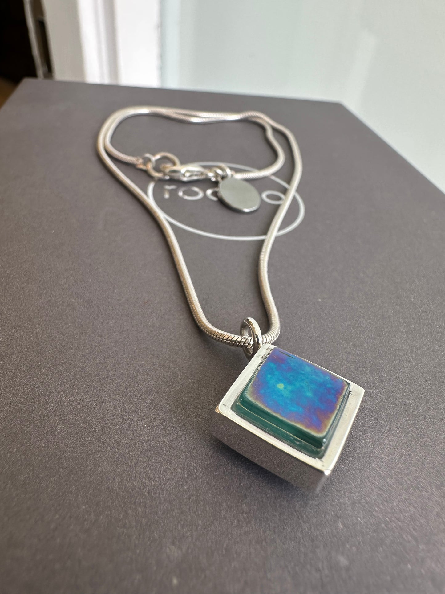 Double-sided Glass Pendant